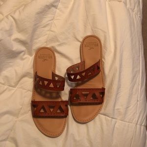 Hollister two strap sandal
